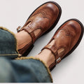 Women's Vintage Mary Jane T-Strap Loafers
