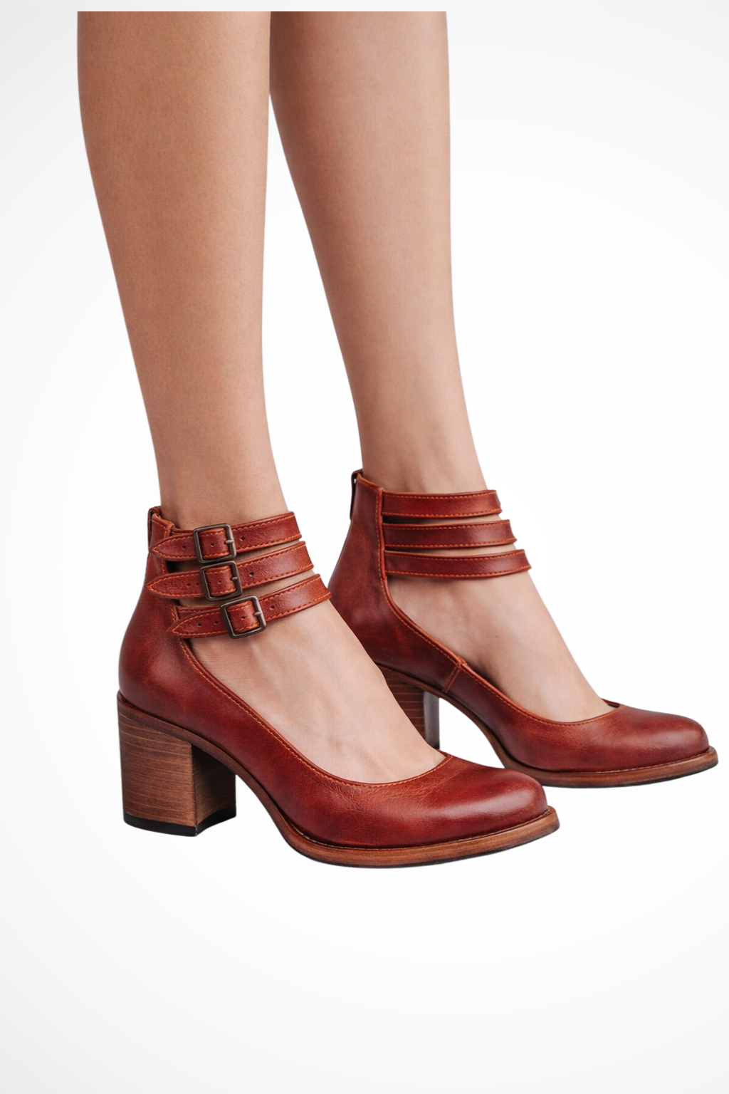 Elegant Women’s Strappy Ankle Strap Heels