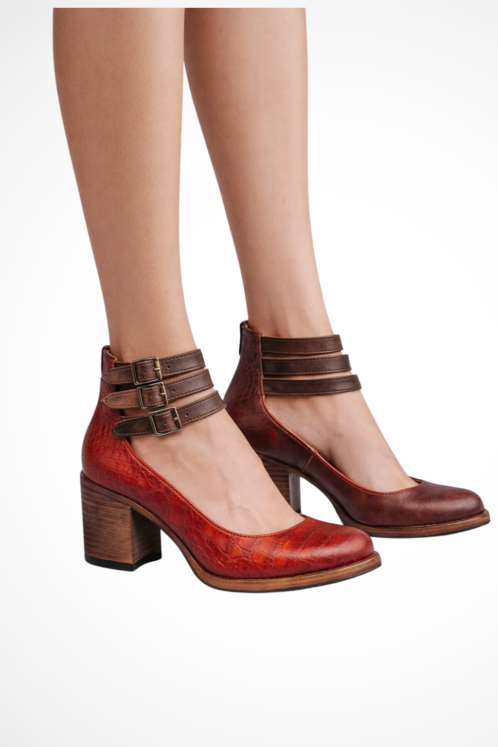 Elegant Women’s Strappy Ankle Strap Heels