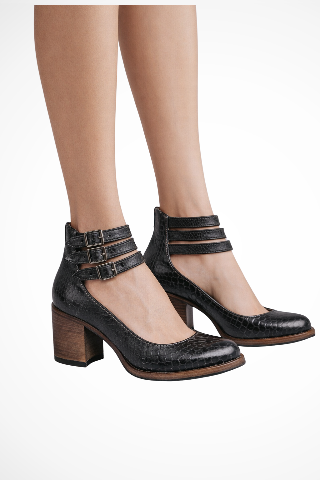 Elegant Women’s Strappy Ankle Strap Heels